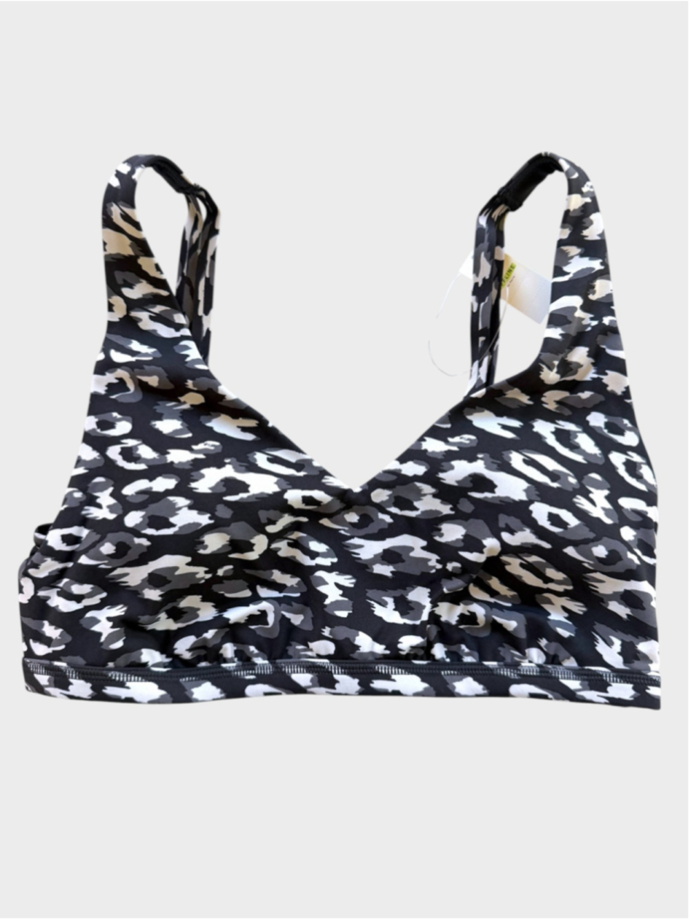 Size L OFFLINE by Aerie Goals Plunge Sports Bra in Animal Print